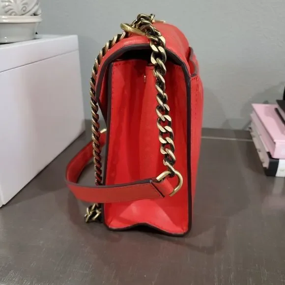 Michael kors bright red whitney leather bag - Picture 3 of 6